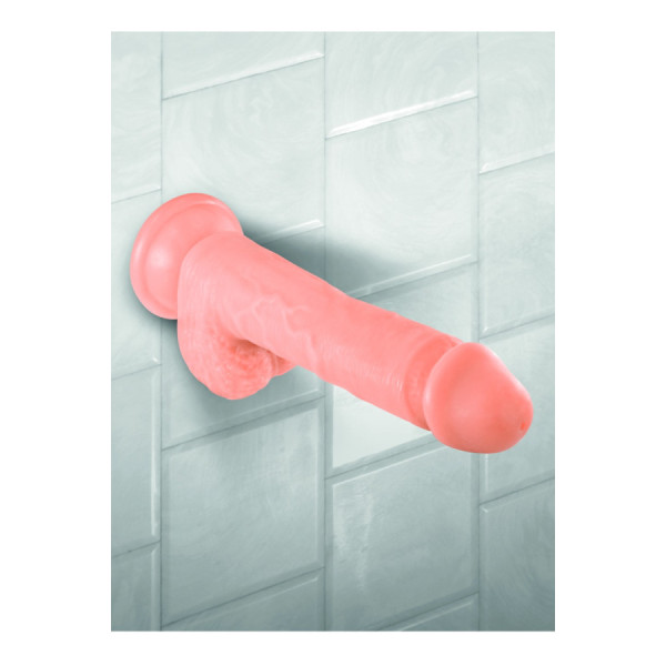 Gode ventouse réaliste éjaculateur 21,5 cm 